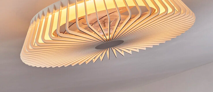 Ventilatori da soffitto con luce