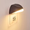 Tanguro Lampada per numero civico LED Nero, 1-Luce