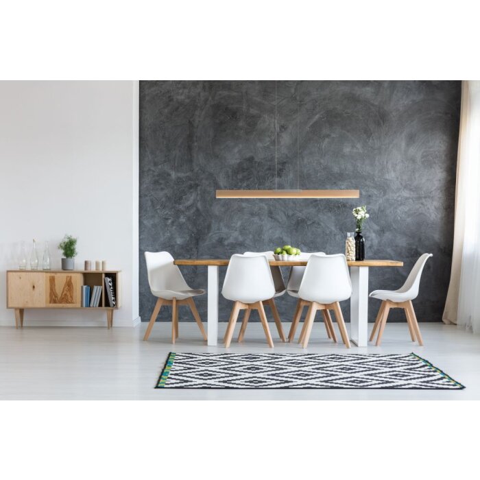 Bopp NANO Lampada a Sospensione LED Alluminio, Legno chiaro, 1-Luce