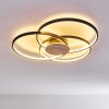 Skanes Plafoniera LED Nero, 1-Luce