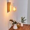 Barbengo Applique Legno chiaro, Bianco, 1-Luce