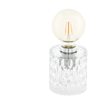 Eglo CERCAMAR Lampada da tavolo Trasparente, chiaro, 1-Luce Eglo CERCAMAR Lampada da tavolo Trasparente, chiaro, 1-Luce