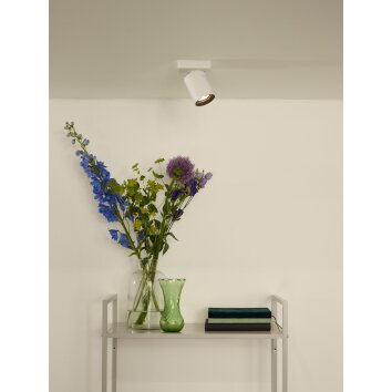 Lucide NIGEL Faretto da soffitto LED Bianco, 1-Luce
