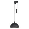 Eglo WINKWORTH Lampadario a sospensione Nero, 1-Luce