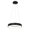 Steinhauer Ringlede Lampada a Sospensione Nero, Bianco, 1-Luce