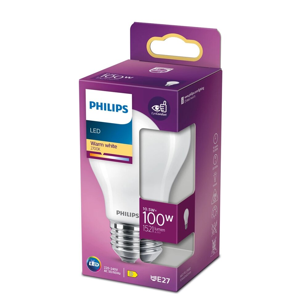 Philips LED E27 100 Watt 2700 Kelvin 1521 Lumen 8718699763275