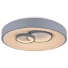 Globo MAVY Plafoniera LED Grigio, 1-Luce