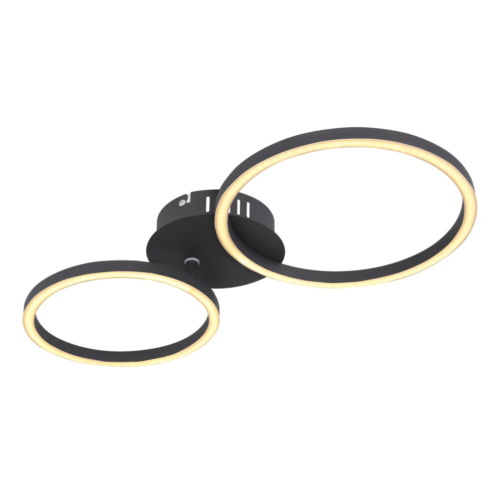 Globo KENDY Plafoniera LED Nero, 1-Luce main product photo