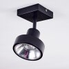 Chagres Plafoniera Nero, 1-Luce