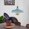 Noez Lampadario a sospensione Blu, 1-Luce