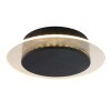 Steinhauer Lido Plafoniera LED Nero, 1-Luce