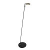 Steinhauer Turound Lampada da terra LED Nero, 1-Luce