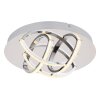 Globo KEANA Plafoniera LED Cromo, 1-Luce