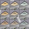 Gabbiana Plafoniera LED Grigio, Bianco, 1-Luce, Telecomando