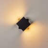 Fontanile Applique da esterno LED Nero, Bianco, 1-Luce
