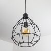 Alafe Lampadario a sospensione Nero, 1-Luce