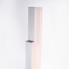 Paul Neuhaus Q-TOWER Lampada da terra LED Alluminio, 2-Luci, Telecomando