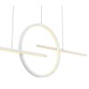Globo BARRAL Lampadario a sospensione LED Bianco, 1-Luce, Telecomando Globo BARRAL Lampadario a sospensione LED Bianco, 1-Luce, Telecomando