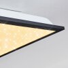 Salmi Plafoniera LED Nero, Bianco, 1-Luce