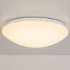 Brilliant Fakir Applique e plafoniera da incasso LED Bianco, 1-Luce