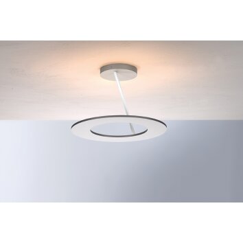 Bopp-Leuchten STELLA Plafoniera LED Alluminio, Argento, Bianco, 4-Luci