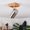 Zuoz Plafoniera Legno chiaro, 1-Luce