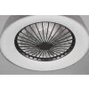 Reality Farsund ventilatore da soffitto LED Grigio, 1-Luce, Telecomando