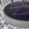 Lampada solare Portmore LED Grigio, 1-Luce