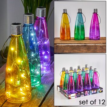 Arcachon Lampada solare LED Colorato, 1-Luce