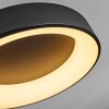 Pine Plafoniera LED Nero, 1-Luce