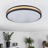 Kirtland Plafoniera LED Oro, Nero, 1-Luce