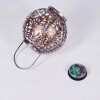 Moreland Lampada solare LED Ramato, Nero, Argento, 1-Luce