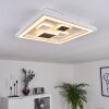 Fitili Plafoniera LED Nero, Bianco, 1-Luce, Telecomando, Cambia colore