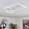 Moya Plafoniera LED Bianco, 1-Luce