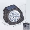 Sameo Lampade solari LED Marrone, 8-Luci