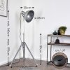 Svanfolk industrial Lampada da terra Grigio, 1-Luce