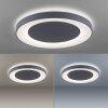 Leuchten Direkt ANIKA Plafoniera LED Antracite, 1-Luce, Telecomando