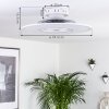 Marmorta ventilatore da soffitto LED Bianco, 1-Luce, Telecomando