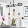 Canedo Lampada a Sospensione Grigio, Nero, 3-Luci