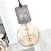 Canedo Lampada a Sospensione Grigio, Nero, 3-Luci