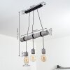 Canedo Lampada a Sospensione Grigio, Nero, 3-Luci