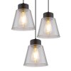 Globo GUMBA Lampadario a sospensione Nero, 8-Luci