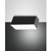 Fabas Luce Lucas Plafoniera LED Antracite, 1-Luce