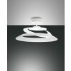 Fabas Luce Aragon Plafoniera LED Bianco, 1-Luce