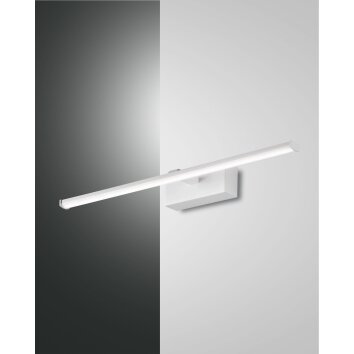 Fabas Luce Nala Applique LED Bianco, 1-Luce