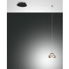 Fabas Luce Arabella Lampada a Sospensione LED Nero, 1-Luce