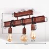 Barbengo Lampada a Sospensione Ruggine, Nero, 3-Luci