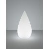 Reality Palmas Lampada da tavolo LED Bianco, 1-Luce, Telecomando, Cambia colore