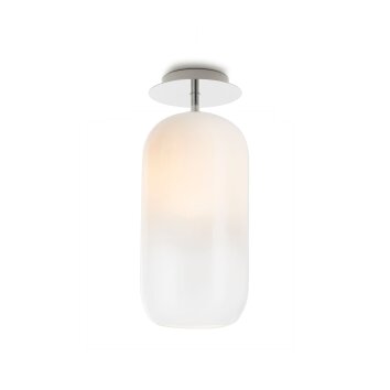 Artemide Gople Plafoniera Alluminio, 1-Luce