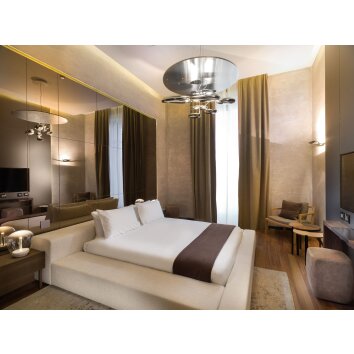 Artemide Mercury Lampada a Sospensione LED Cromo, 1-Luce